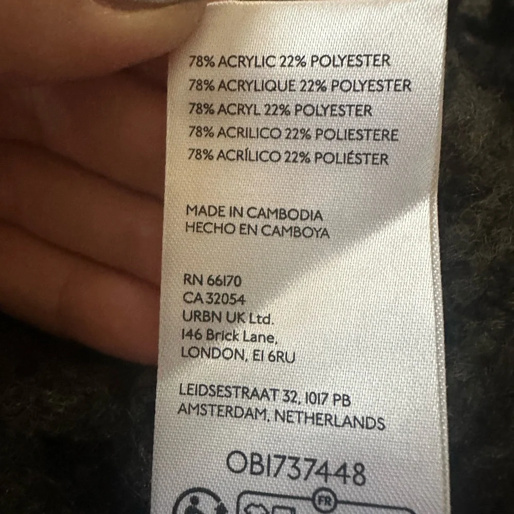 NWOT Urban Outfitters Gray Sweater- Small - Picture 7 of 7